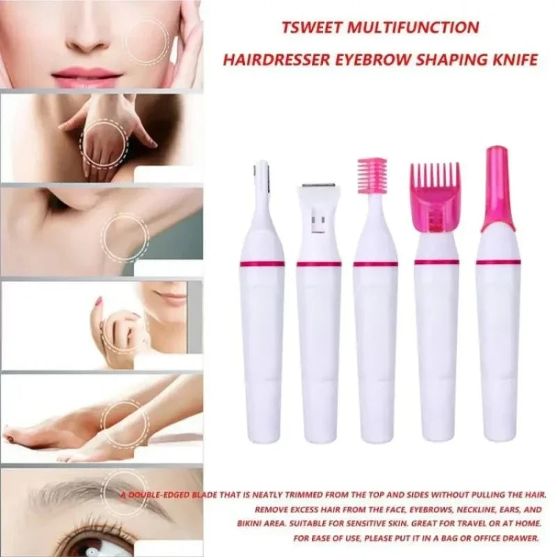 Compact 5-in-1 Grooming Set